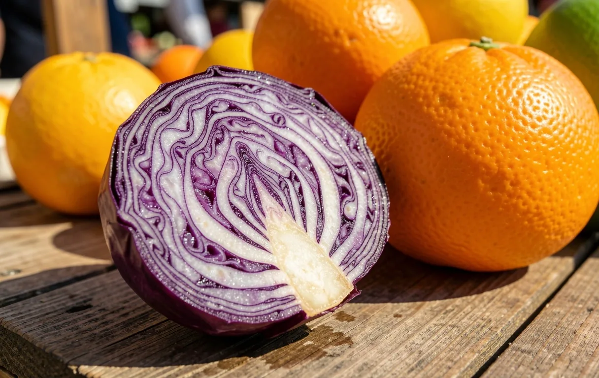 Vegetales frescos de temporada